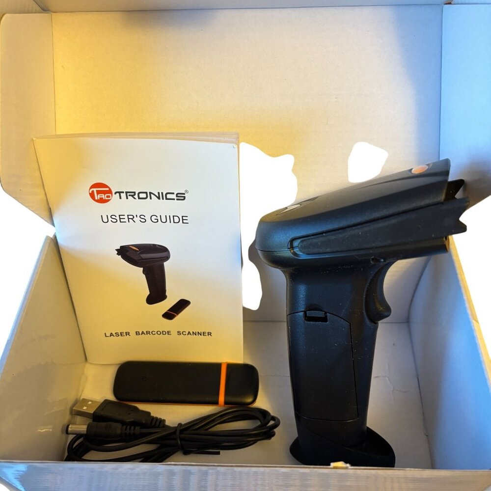 TaoTronics TT-BS012 USB BARCODE SCANNER New in Box Free Shipping